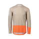 Джерси мужское с длинным рукавом POC MTB Pure LS Jersey, Light Sandstone Beige/Zink Orange, M (PC 528448516MED1)