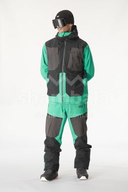 Гірськолижна чоловіча тепла мембранна куртка Picture Organic Naikoon 2024, Spectra Green/Black, L (PO MVT457B-L)