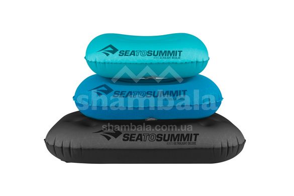 Надувная подушка Aeros Ultralight Pillow, 12х36х26см, Aqua от Sea to Summit (STS APILULRAQ)