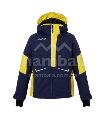 Гірськолижна дитяча тепла мембранна куртка Phenix Norway Alpine Team Jr Jacket, 16 - Blue (PH ESAG2OT00, DN-16)