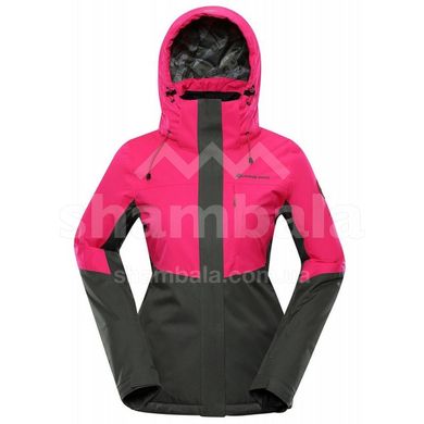Гірськолижна жіноча тепла мембранна куртка Alpine Pro SARDARA 5, р.M - Pink/Green (LJCU472 558)
