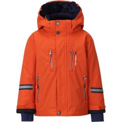 Горнолыжная детская теплая мембранная куртка Tenson Davie Jr 2019, orange, 122-128 (5014129-228-122-128)