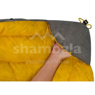 Спальный мешок-квилт Ember Series Eb3 Ultra Dry (-4/-10°C), 183 см, Grey/Yellow от Sea to Summit (STS AEB3- R500-UD)