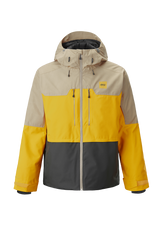 Горнолыжная мужская теплая мембранная куртка Picture Organic Picture Object 2023, yellow, S (MVT345G-S)