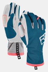 Перчатки женские Ortovox Tour Glove W, petrol blue, M (4251422590853)