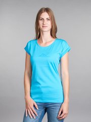 Жіноча футболка Fischer T-shirt Mountain Aqua S/S, Aqua, р.36 (G61721)