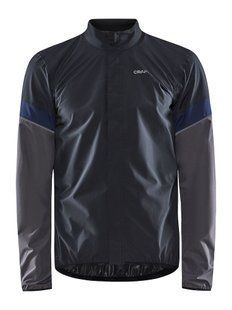 Мужская мембранная велокуртка Craft CORE Endur Hydro Jacket Man, Granite/Black, XXL (1910531)