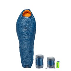 Спальный мешок Pinguin Spirit (-5/-12°C), 185 см - Left Zip, Blue (PNG 232158) 2020
