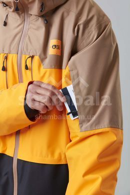 Горнолыжная мужская теплая мембранная куртка Picture Organic Picture Object 2023, yellow, S (MVT345G-S)