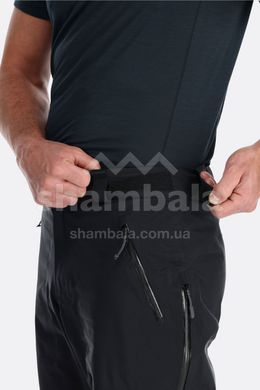 Штаны мужские Rab Latok GTX Pants, Black, M, Regular (RB QWI-44-BLK-MED-RG)
