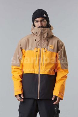 Горнолыжная мужская теплая мембранная куртка Picture Organic Picture Object 2023, yellow, S (MVT345G-S)