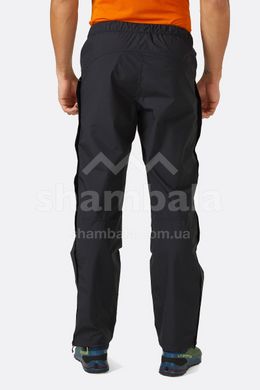 Штани чоловічі Rab Downpour Eco Pants FZ, Black, L (RB QWG-86-L)