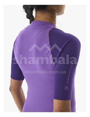 Футболка женская Compressport Trail Racing Postural SS Top W, Purple/Lilac, S (7630102585063)