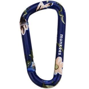 Карабін Munkees Flower Blue 8 мм x 80 мм, Blue (6932057833246)