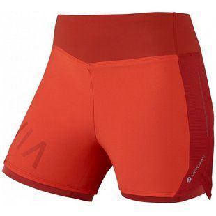 Шорти жіночі Montane Female Katla Twin Skin Shorts, Paprika, XS/8/34 (5056237050610)