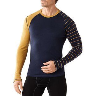 Термофутболка чоловіча Smartwool NTS Mid 250 Asymmetrical Crew Deep Navy, р.L (SW SS658.092-L)