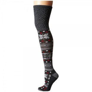 Носки женские Smartwool Fiesta Flurry Socks Medium Gray, р.M (SW SB618.052-M)