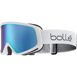 Маска горнолыжная Bolle Bedrock Plus, Cat 2, White Matte/Azure (BL BG008002)