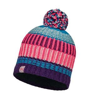 Шапка дитяча (8-12) Buff Junior Knitted & Polar Hat Hops, Plum (BU 113527.622.10.00)