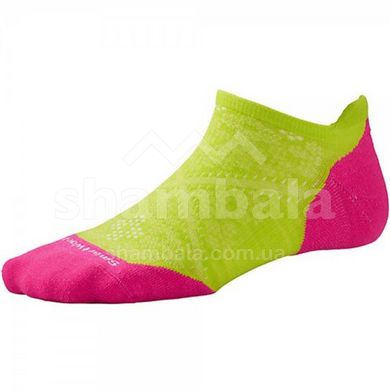 Шкарпетки жіночі Smartwool PhD Run Light Elite Micro Smartwool Green/Bright Pink, р. M (SW SW210.078-M)