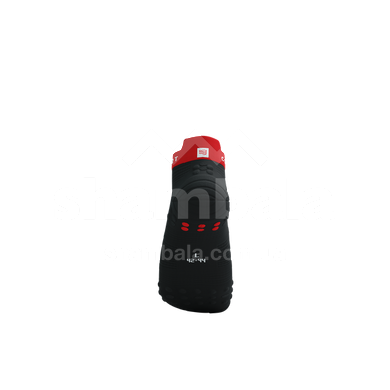 Шкарпетки Compressport Pro Racing Socks V4.0 Run Low, Black/Core Red, T3 (XU00047B9017T3)