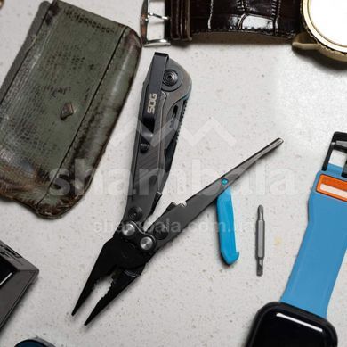 Мультитул SOG Flash MT, Urban Grey/Cyan (SOG 29-55-02-41)