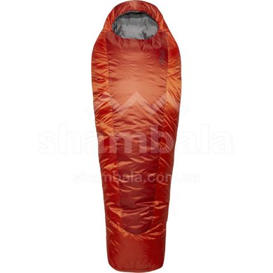 Спальный мешок Rab Solar Eco 1 Long, (9/5°C), 200 см - Left Zip, RED CLAY (5059913033037)