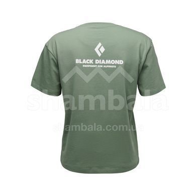 Футболка жіноча Black Diamond W Equipment For Alpinist SS Tee, Laurel Green, L (BD 7301923053LRG1)