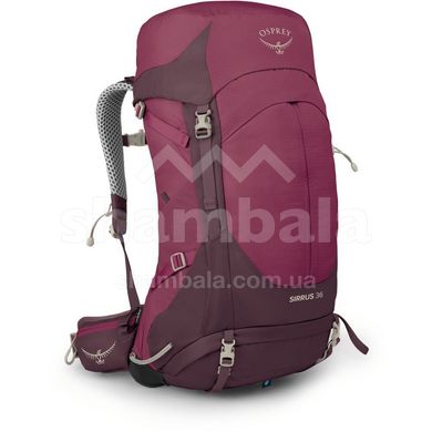 Рюкзак жіночий Osprey Sirrus 36, Elderberry Purple/Chiru Tan, O/S (843820177244)