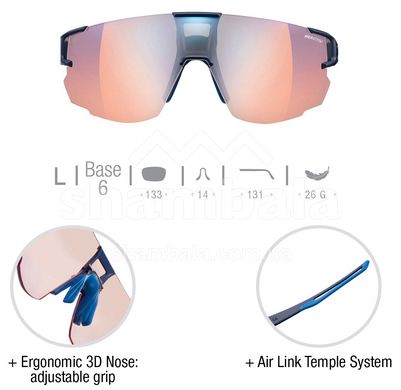 Солнцезащитные очки Julbo Aerospeed, Blue, RV P1-3LA (J 5023812)
