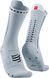 Шкарпетки Compressport Pro Racing Socks V4.0 Bike 2022, White/Grey, T3 (XU00049S 090 0T3)