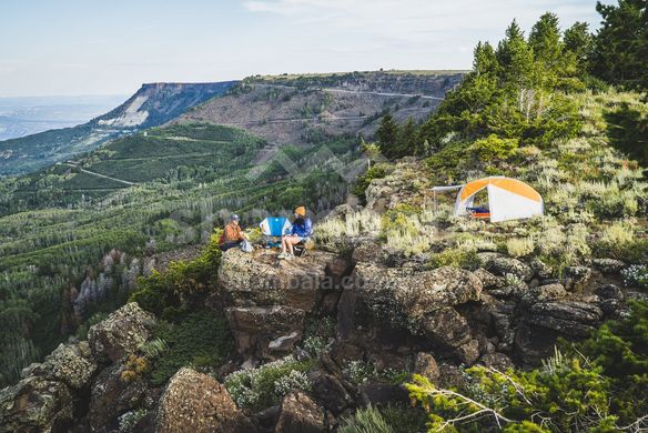 Намет двомісний Big Agnes Salt Creek SL2, gray/light gray/orange (TSCSL220)