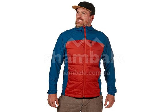 Мужская куртка Soft Shell Sierra Designs Borrego Hybrid, S - Bering Blue/Brick (22595520BER-S)