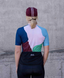 Джерси женское POC W’s Essential Road Print jersey, Color Splashes Multi Opal/Basalt, L (PC 532948369LRG1)