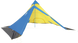 Шатер п'ятимісний Sierra Designs Mountain Guide Tarp, Blue/Yellow/Gray (40146518)