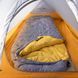 Спальний мішок з натуральним пухом Naturehike CW400 NH18C400-D, (5/0&deg;С), p L, Grey/Yellow (6976507666848)