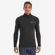 Термофутболка чоловіча Montane Dart XT Zip Neck, Black, L (MNT MDXZNBLAN16)