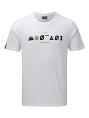 Футболка мужская Montane Geometry T-Shirt, White, M (5056237064907)