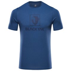 Футболка чоловіча Black Yak M Senepol Classic Logo SS Shirt, Dark Denim, р. s (BLKY 1900083.Y9-S)