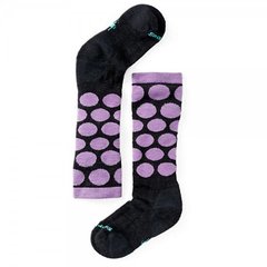 Шкарпетки для дівчаток Smartwool Wintersport All Over Dots Charcoal, р. L (SW 01324.003-L)