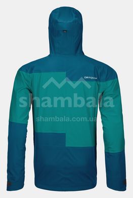 Мембранная утепленная мужская куртка Ortovox 3l Guardian Shell Jacket M, petrol blue, XL (4251422578929)