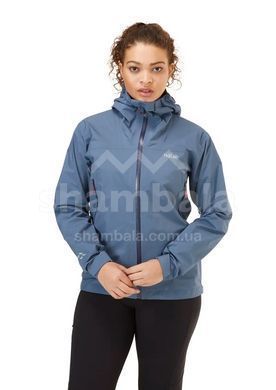 Мембранна куртка жіноча Rab Meridian GTX Jacket Wmns, Bering Sea, 12 (RB QWG-45-BES-12)