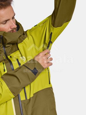Мембранна утеплена чоловіча куртка Ortovox 3l Guardian Shell Jacket M, petrol blue, XL (4251422578929)