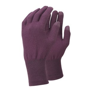 Перчатки Trekmates Merino Touch Glove, Blackcurrant, S (TM-005149)