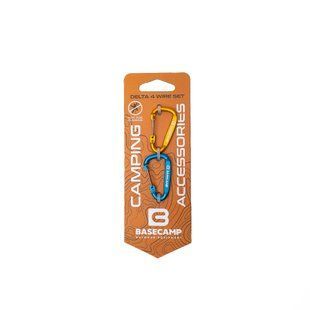 Набір алюмінієвих сервісних карабінів Base Camp Delta 4 Wire Set 2, 2 шт, Blue/Orange (BCP 61316)