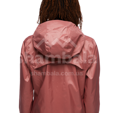 Мембранна жіноча куртка для трекінгу Black Diamond W Treeline Rain Shell, L - Rosewood (BD 7450096027LRG1)