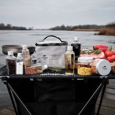 Стол раскладной с коробкой для хранения Naturehike NH19JJ084, Black (6927595741948)