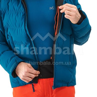 Горнолыжная мужская теплая мембранная куртка Millet SUN PEAKS HYBRID III, Poseidon - р.S (3515729459390)