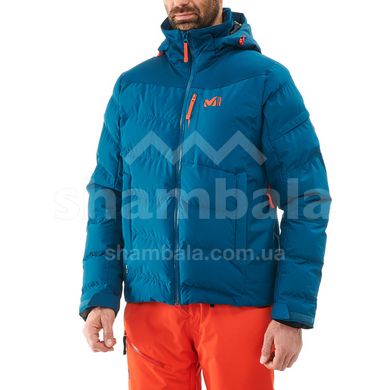 Гірськолижна чоловіча тепла мембранна куртка Millet SUN PEAKS HYBRID III, Poseidon - р.S (3515729459390)