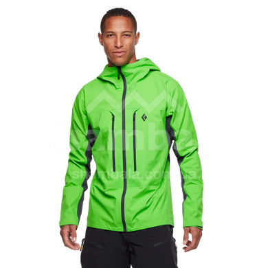 Мужская куртка Soft Shell Black Diamond Dawn Patrol Hybrid Shell, XL - Vibrant Green (BD 7450043048XLG1)